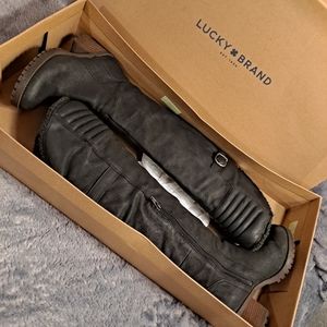 Lucky Brand over the knee boots size 6.5